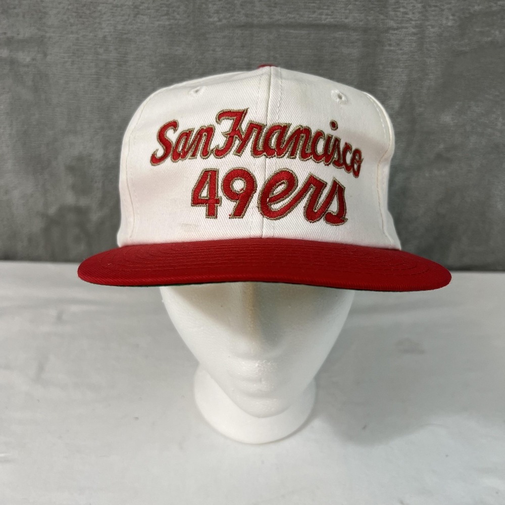 Vintage San Francisco 49ers Hat Cap Snap Back One Size NFL Football Starter 90s